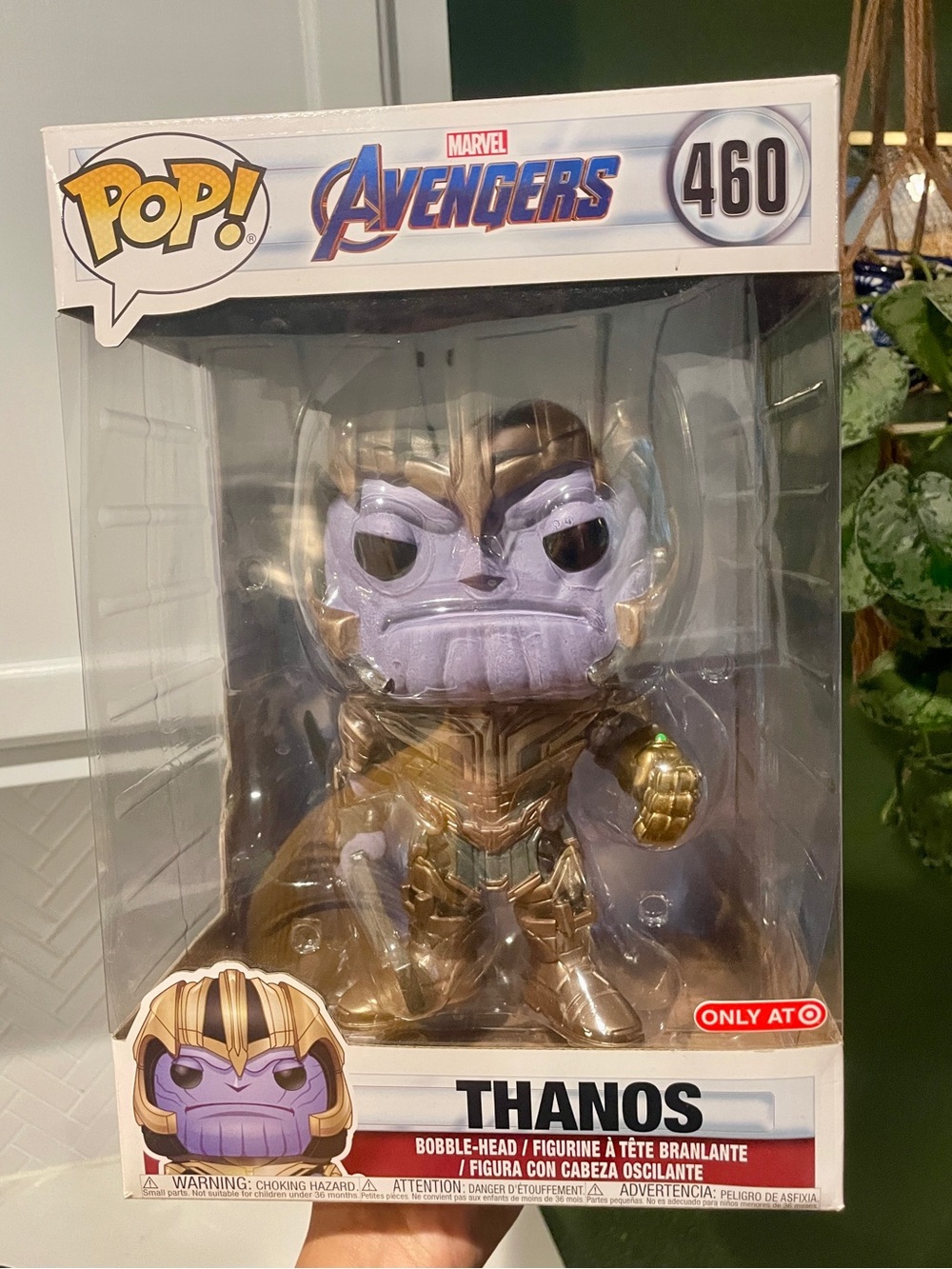 NWT Funko POP! Marvel Avengers: Endgame Thanos Supersized #460 Vinyl Figure